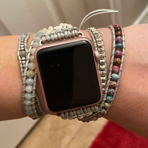 Cape Diablo leather Apple Watch band